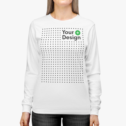 Customize Unisex Jersey Long Sleeve Tee