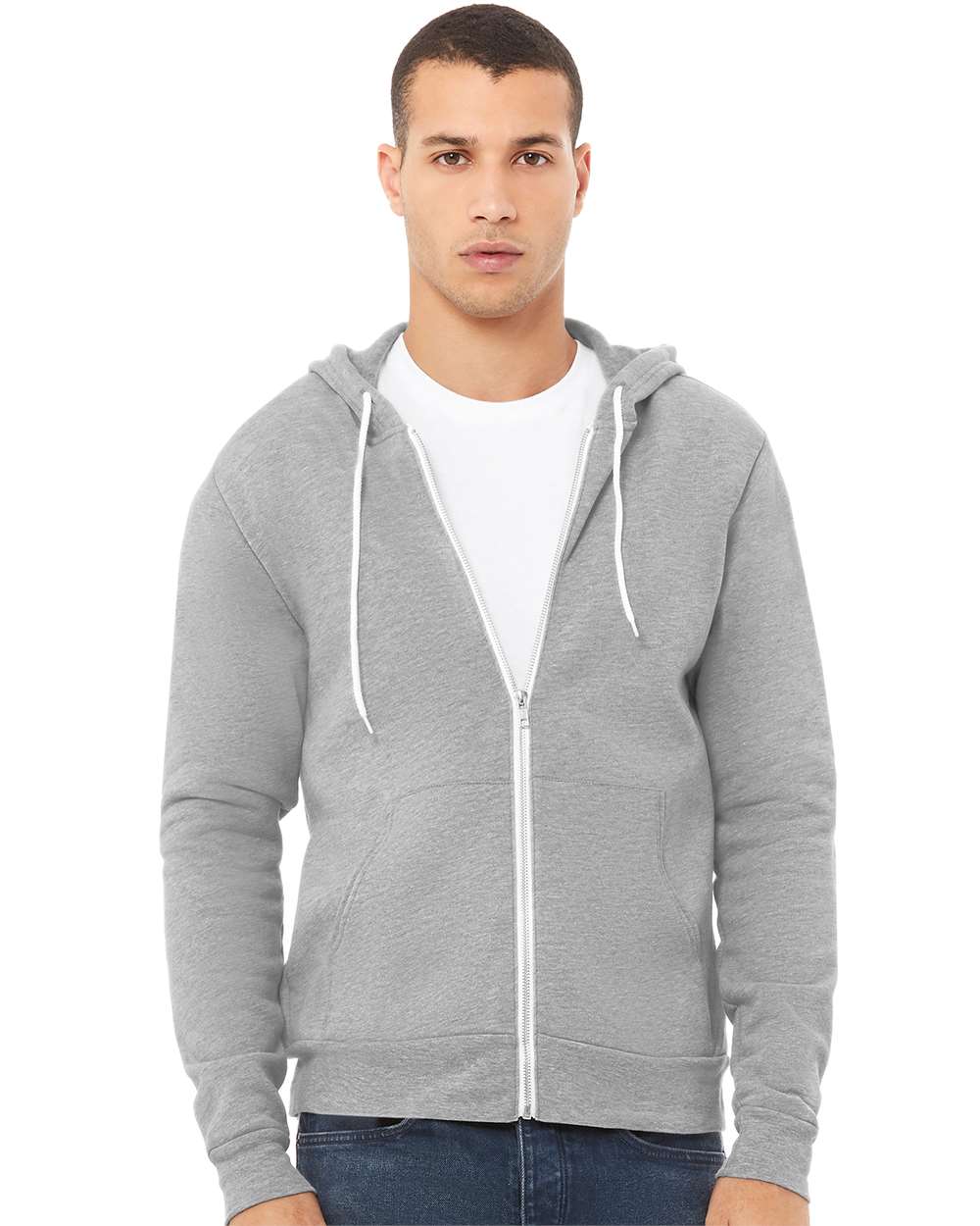 Bella + Canvas - Sponge Fleece Full Zip Hoodie