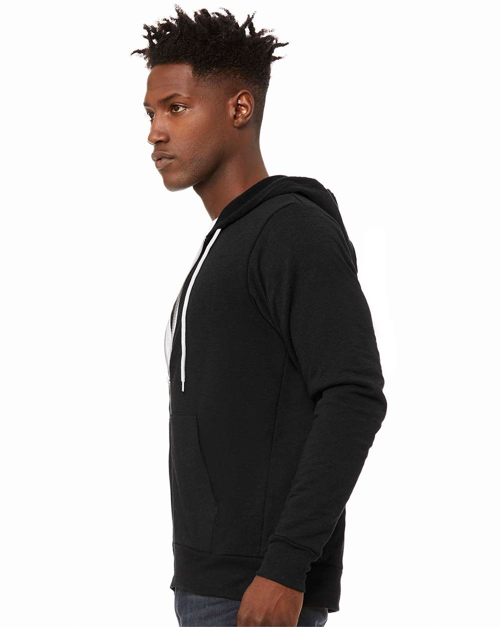 Bella + Canvas - Sponge Fleece Full Zip Hoodie