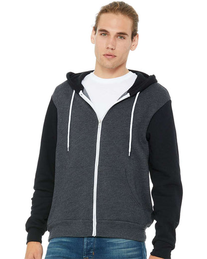 Bella + Canvas - Sponge Fleece Full Zip Hoodie