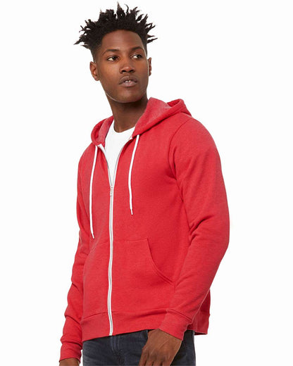Bella + Canvas - Sponge Fleece Full Zip Hoodie