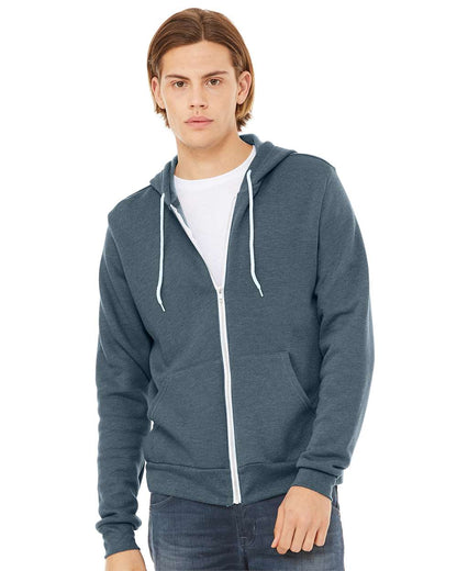 Bella + Canvas - Sponge Fleece Full Zip Hoodie