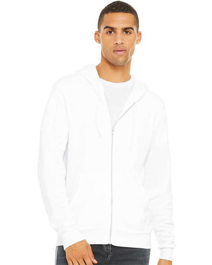 Bella + Canvas - Sponge Fleece Full Zip Hoodie