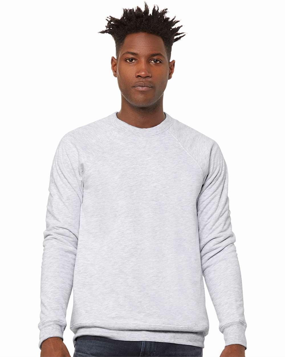 Bella + Canvas - Sponge Fleece Raglan Crewneck Sweatshirt - 3901