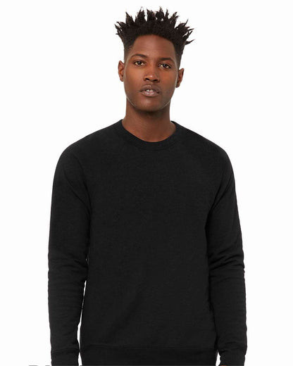 Bella + Canvas - Sponge Fleece Raglan Crewneck Sweatshirt - 3901