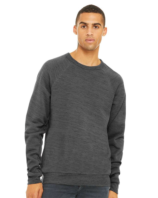 Bella + Canvas - Sponge Fleece Raglan Crewneck Sweatshirt - 3901