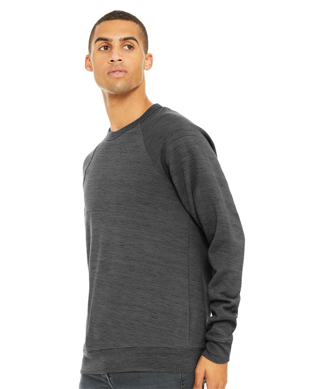Bella + Canvas - Sponge Fleece Raglan Crewneck Sweatshirt - 3901