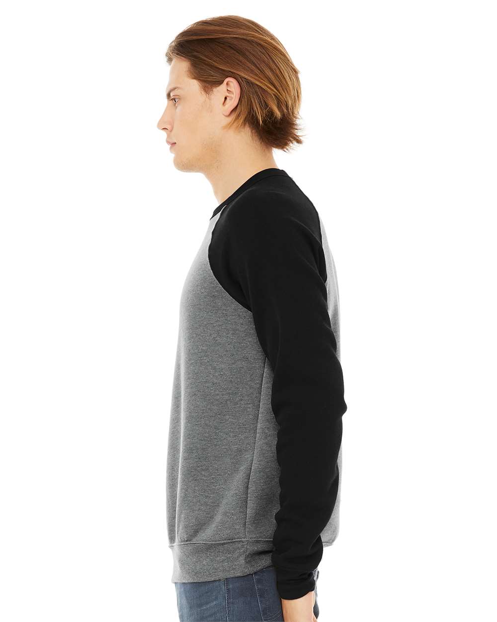 Bella + Canvas - Sponge Fleece Raglan Crewneck Sweatshirt - 3901