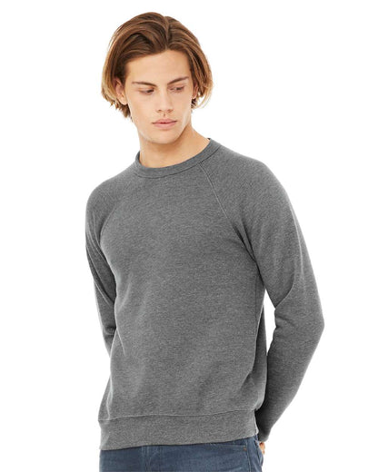 Bella + Canvas - Sponge Fleece Raglan Crewneck Sweatshirt - 3901