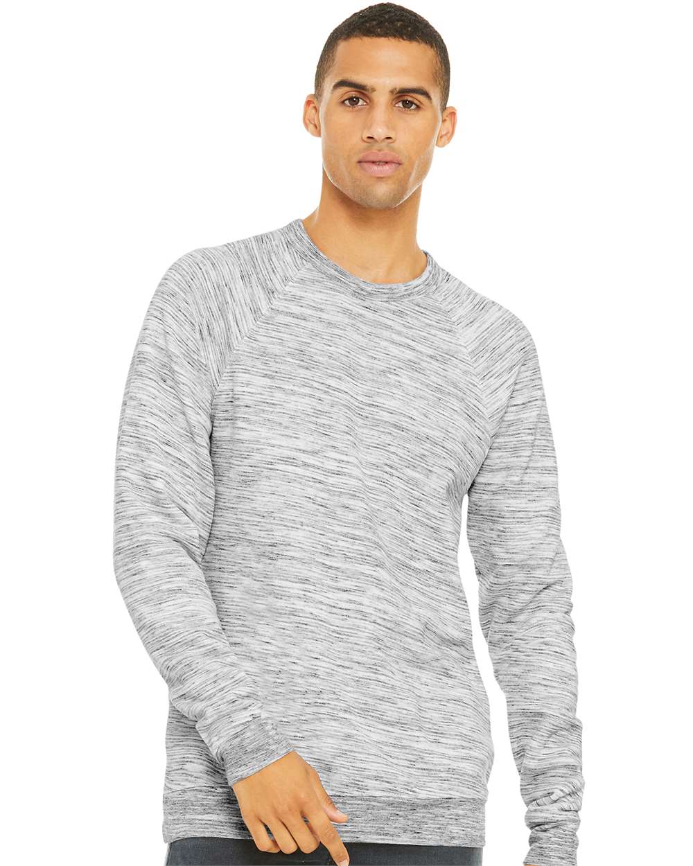Bella + Canvas - Sponge Fleece Raglan Crewneck Sweatshirt - 3901