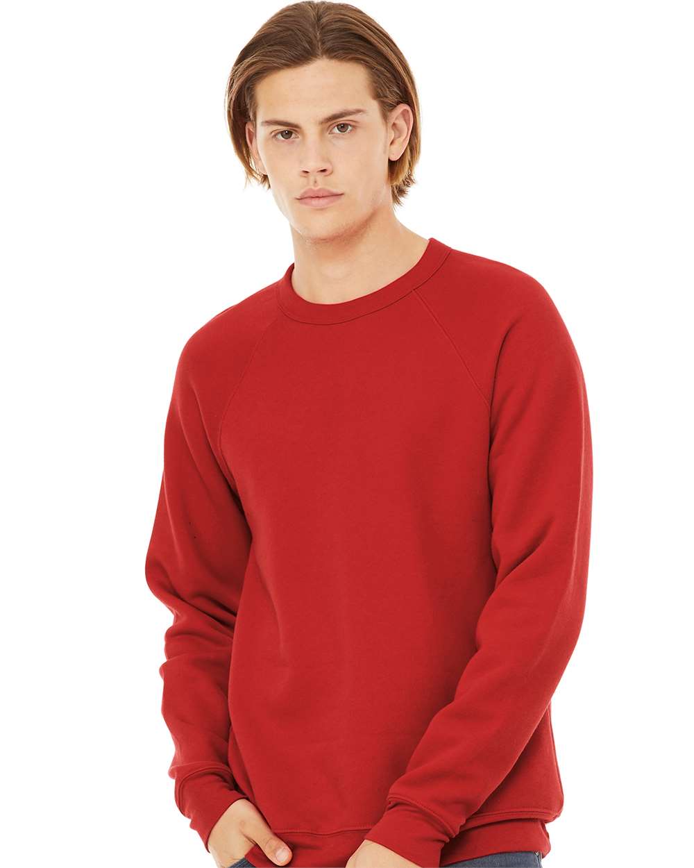 Bella + Canvas - Sponge Fleece Raglan Crewneck Sweatshirt - 3901