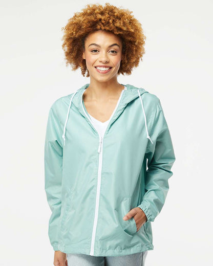 Independent Trading Co - Lightweight Windbreaker Full-Zip Jacket