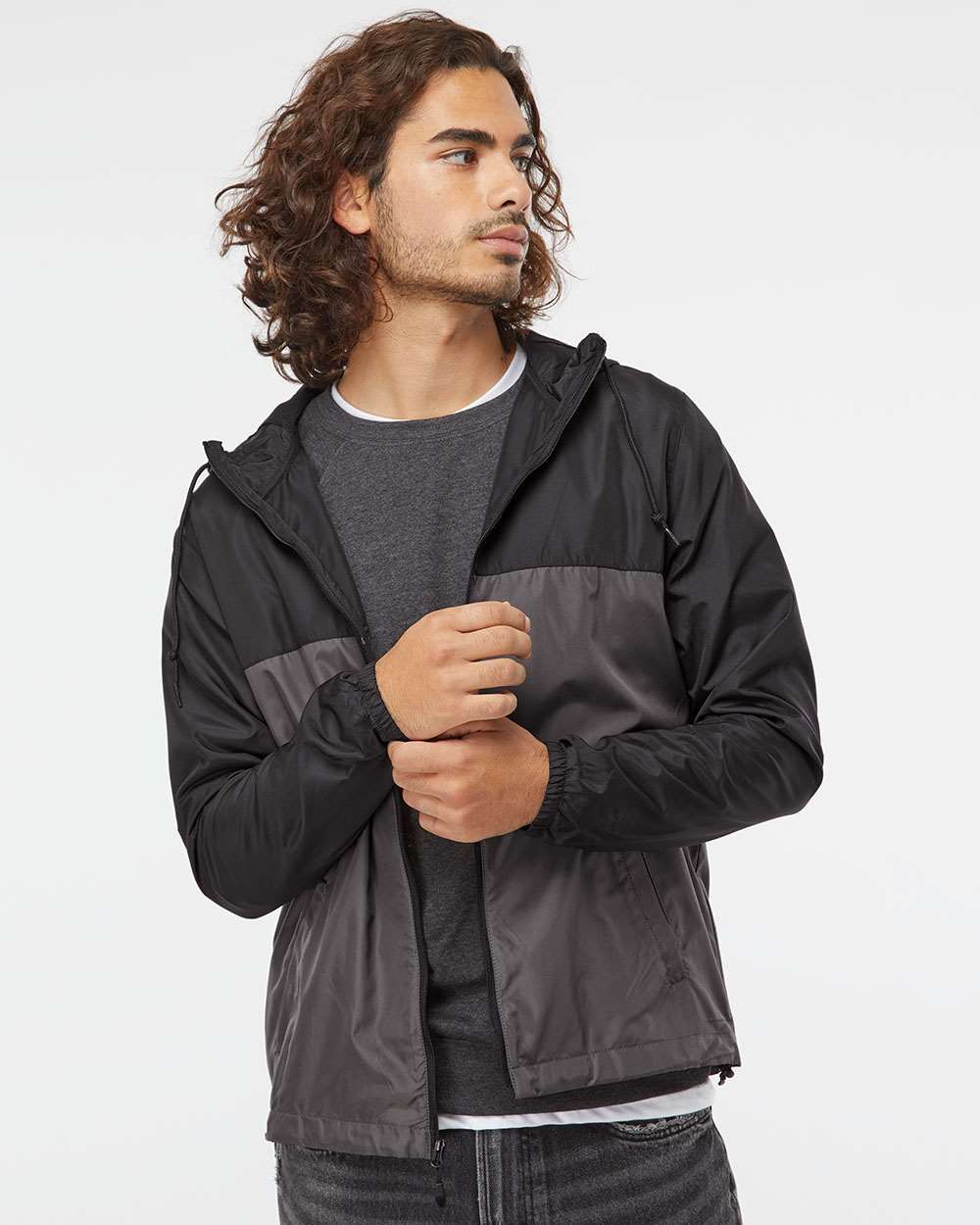 Independent Trading Co - Lightweight Windbreaker Full-Zip Jacket