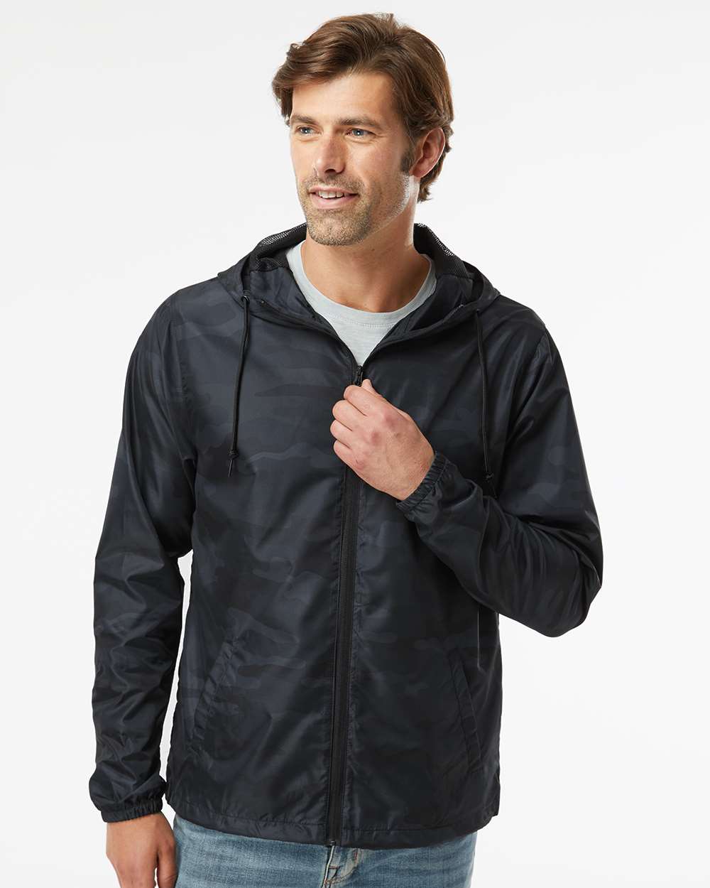 Independent Trading Co - Lightweight Windbreaker Full-Zip Jacket