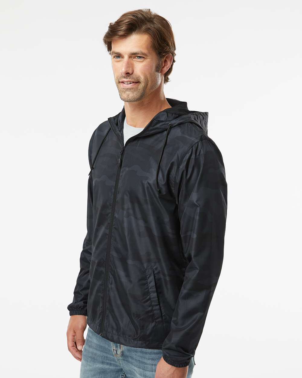 Independent Trading Co - Lightweight Windbreaker Full-Zip Jacket