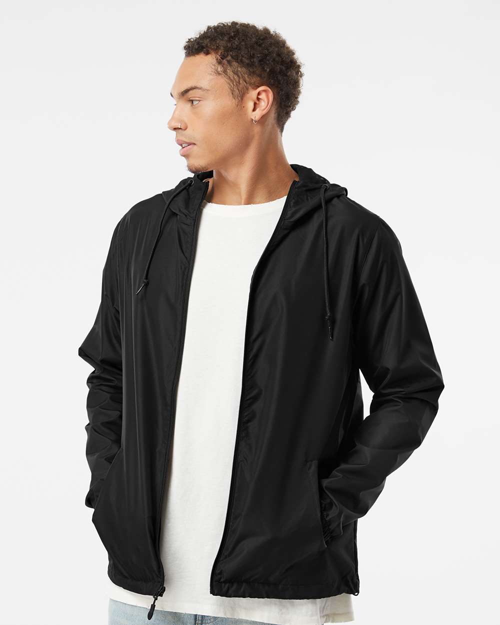 Independent Trading Co - Lightweight Windbreaker Full-Zip Jacket