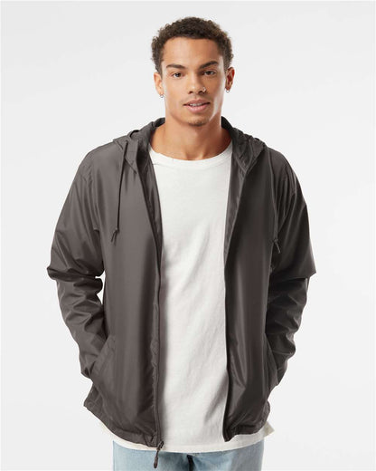 Independent Trading Co - Lightweight Windbreaker Full-Zip Jacket