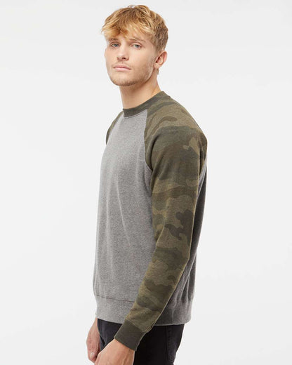 Independent Trading Co. - Special Blend Crewneck Raglan Sweatshirt - PRM30SBC